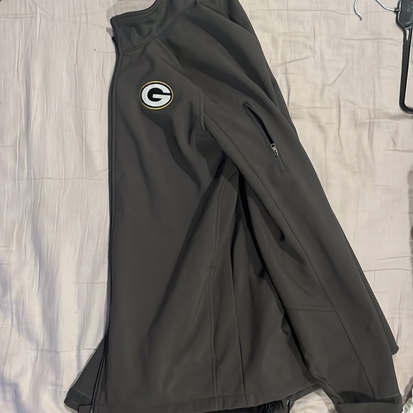 NFL Green Bay Youth Winter Jacket - Dark Green - Picture 3 of 5